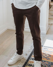 Chocolate Brown | Tech Chino Pants