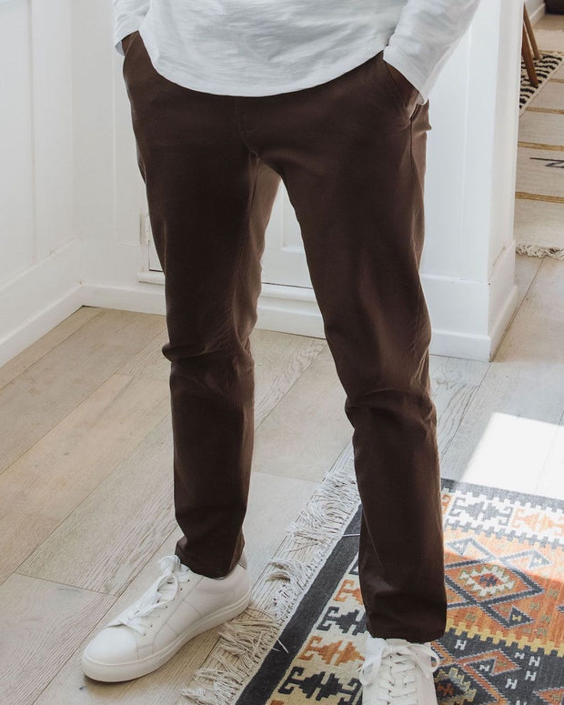 Off-white chino trousers